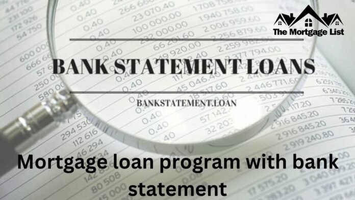 Mortgage loan program