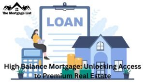 High Balance Mortgage: Unlocking Access to Premium Real Estate